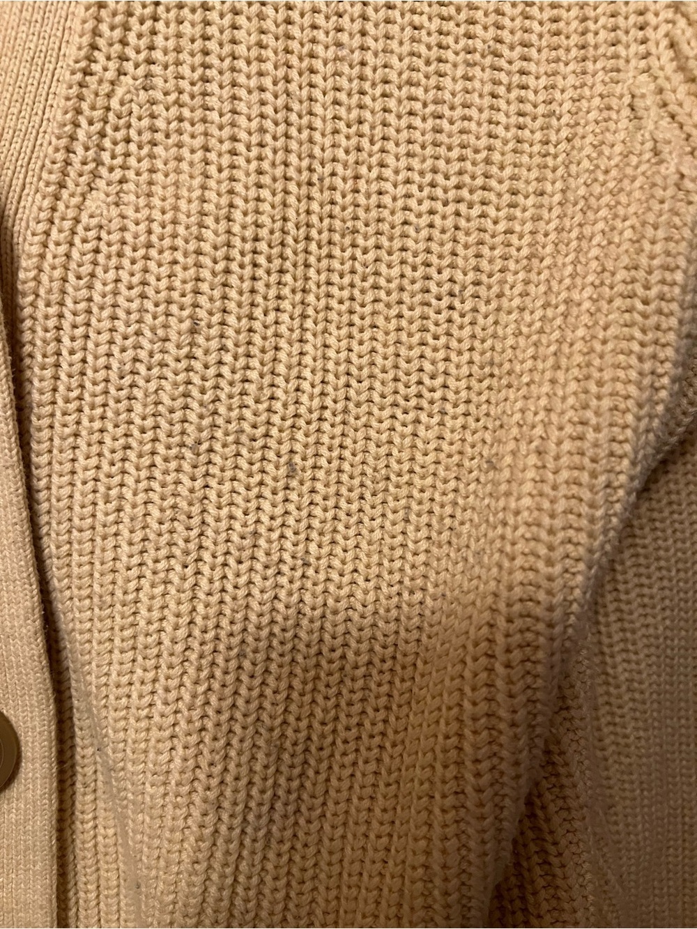 H&M light yellow cardigan - Picture 3 of 4